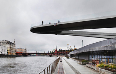 Пешеходная эстакада с обзорной площадкой «Парящий мост»
