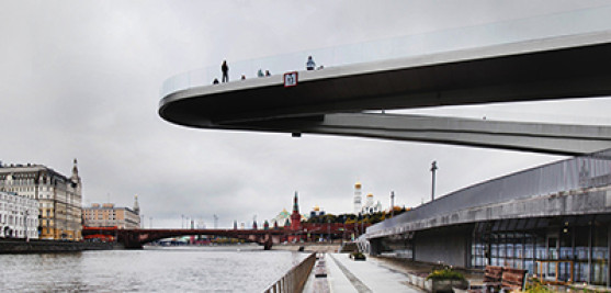 Пешеходная эстакада с обзорной площадкой «Парящий мост»